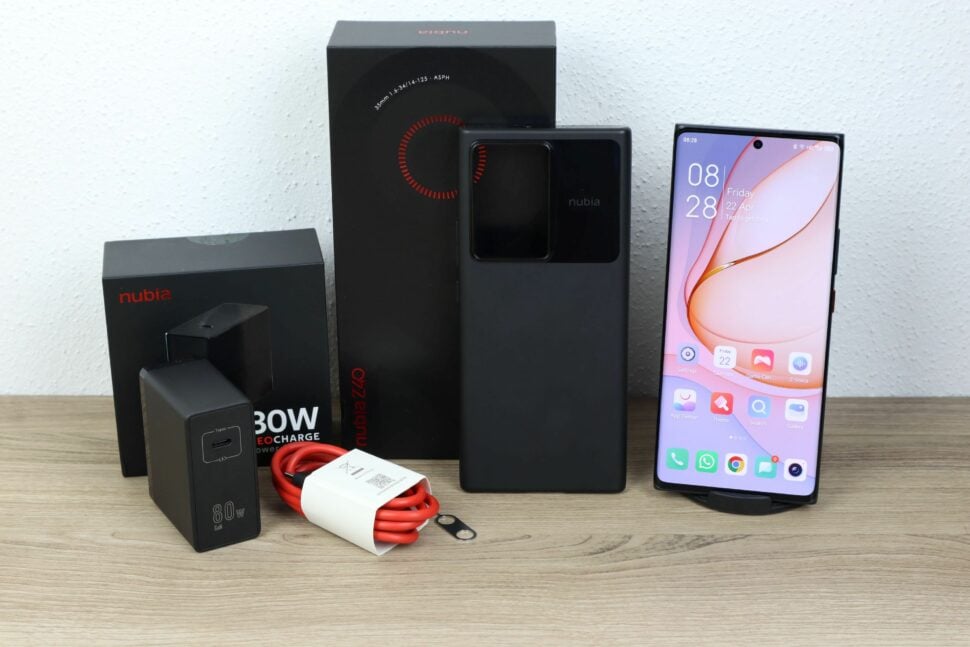Nubia Z40 Pro Lieferumfang 1