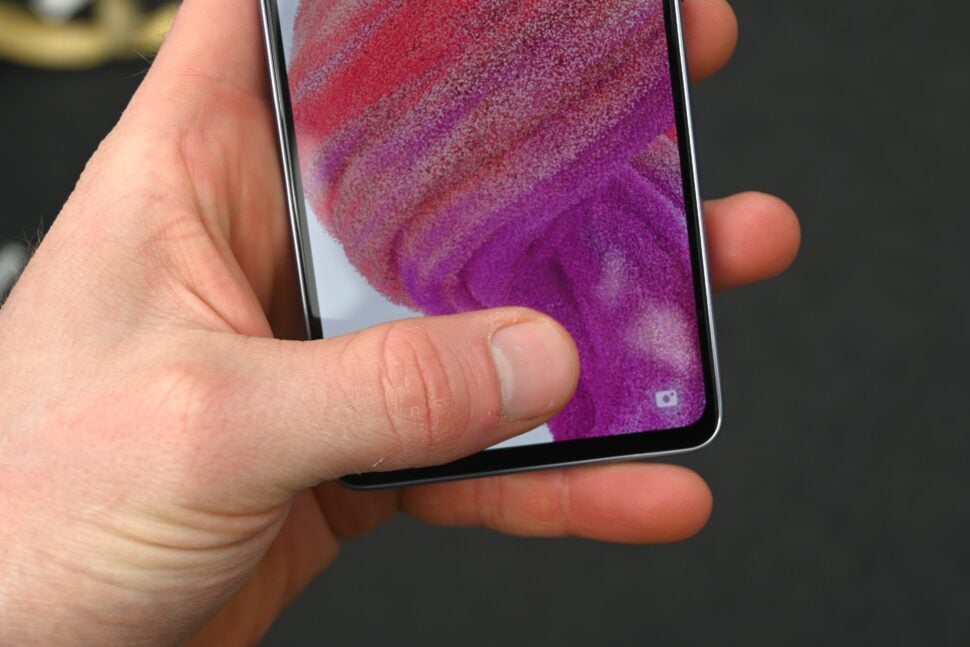 Samsung galaxy a53 fingerprint