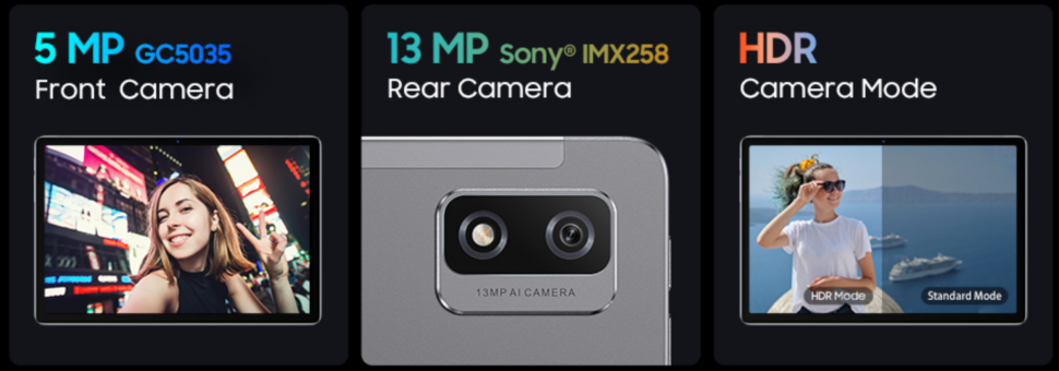 Blackview Tab 12 vorgestellt Kamera