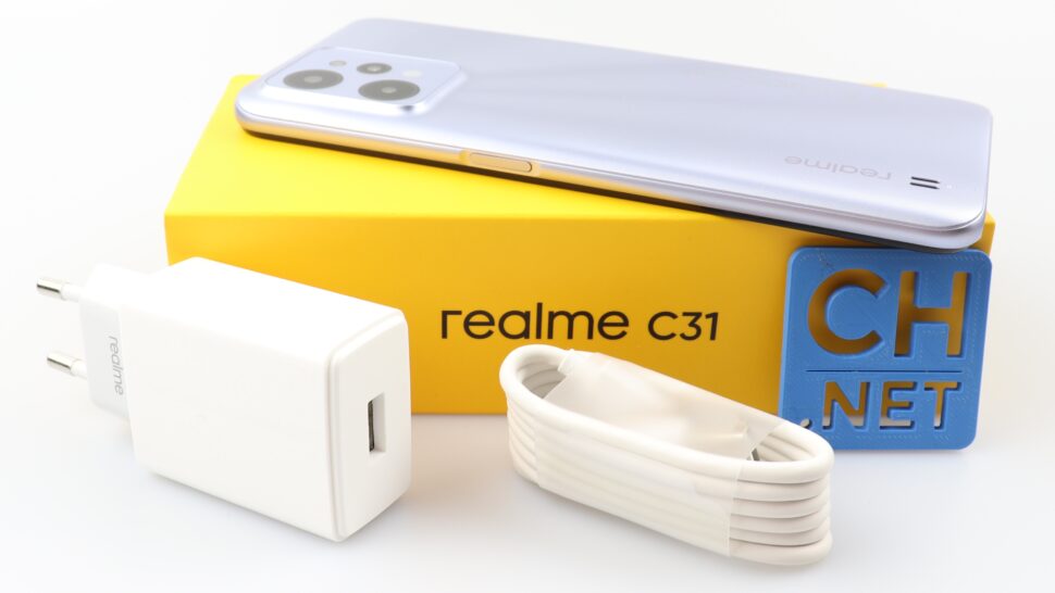 Realme C31 Test Praxis Lieferumfang 2