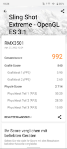 Realme C31 Test Screenshot 3D Mark