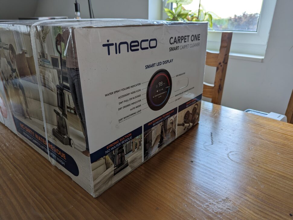 Tineco CARPET ONE Unboxing 3