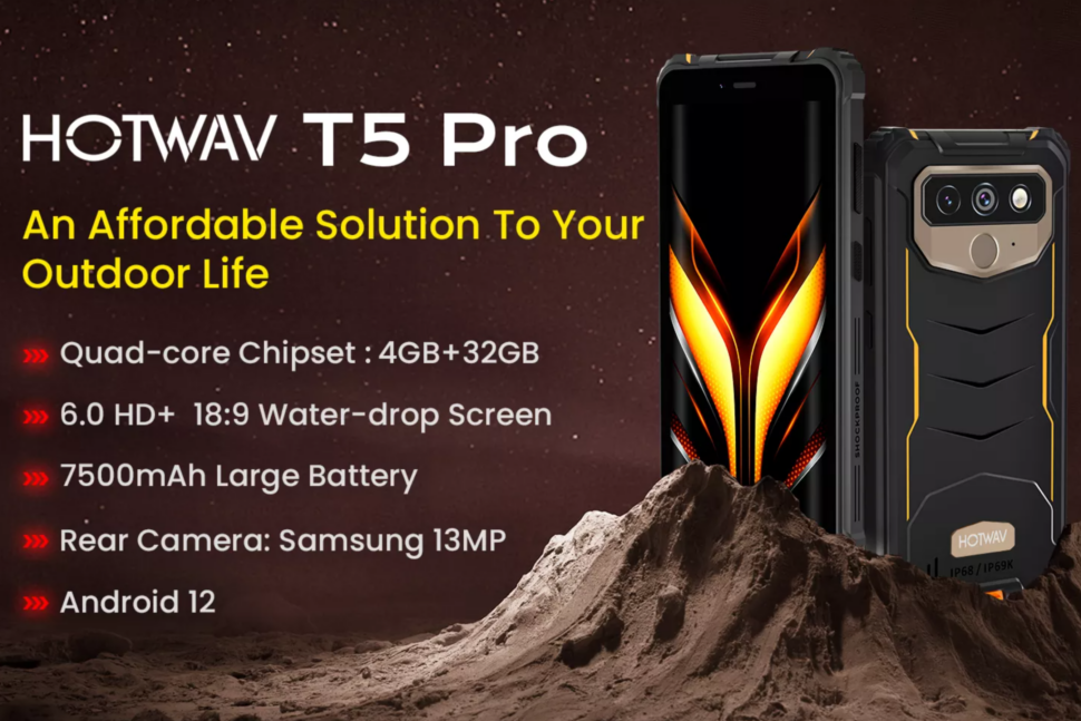 Hotwav T5 Pro vorgestellt Head 2