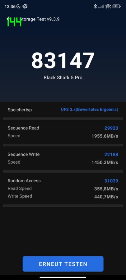 Xiaomi Black Shark 5 Pro Test UI Apps 9