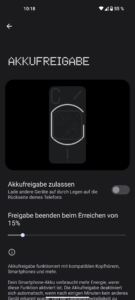 Nothing Phone 1 Test Screenshot Akku Wireless