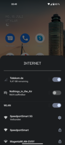 Nothing Phone 1 Test Screenshot Verbindung WiFi