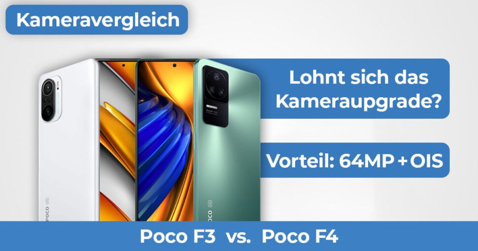 Poco F3 vs Poco F4 Kameravergleich Banner
