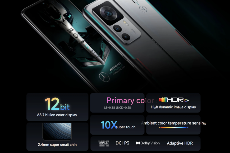 Redmi K50 Ultra vorgestellt Display 1