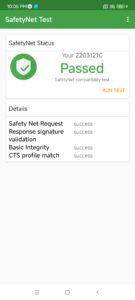 Safetynet passed Xiaomi 12S Ultra 1