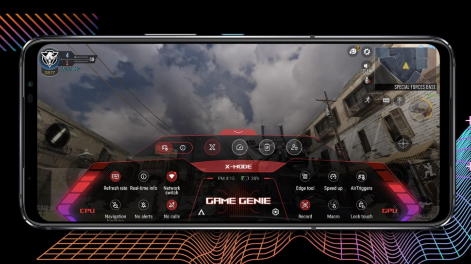 ROG Phone 6D vorgestellt Game Mode