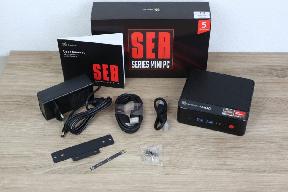 Beelink SER5 Mini PC Lieferumfang