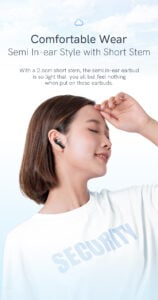 QCY AirlyBuds Test Wear 2