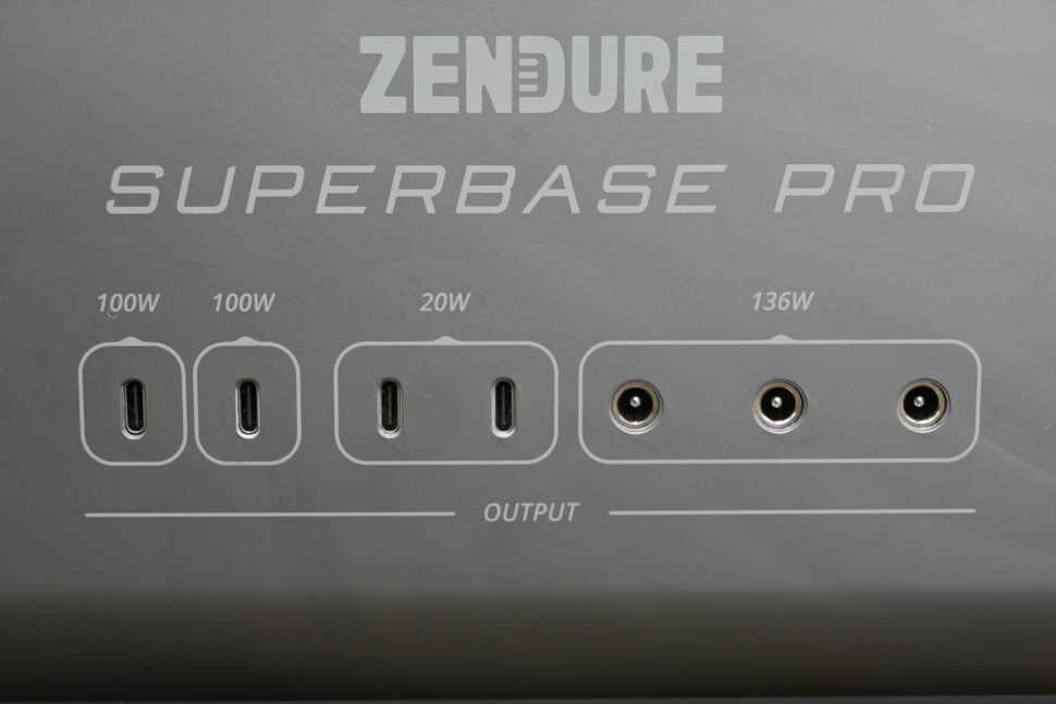 Zendure SuperBase Pro 2000 Test USB C DC5521