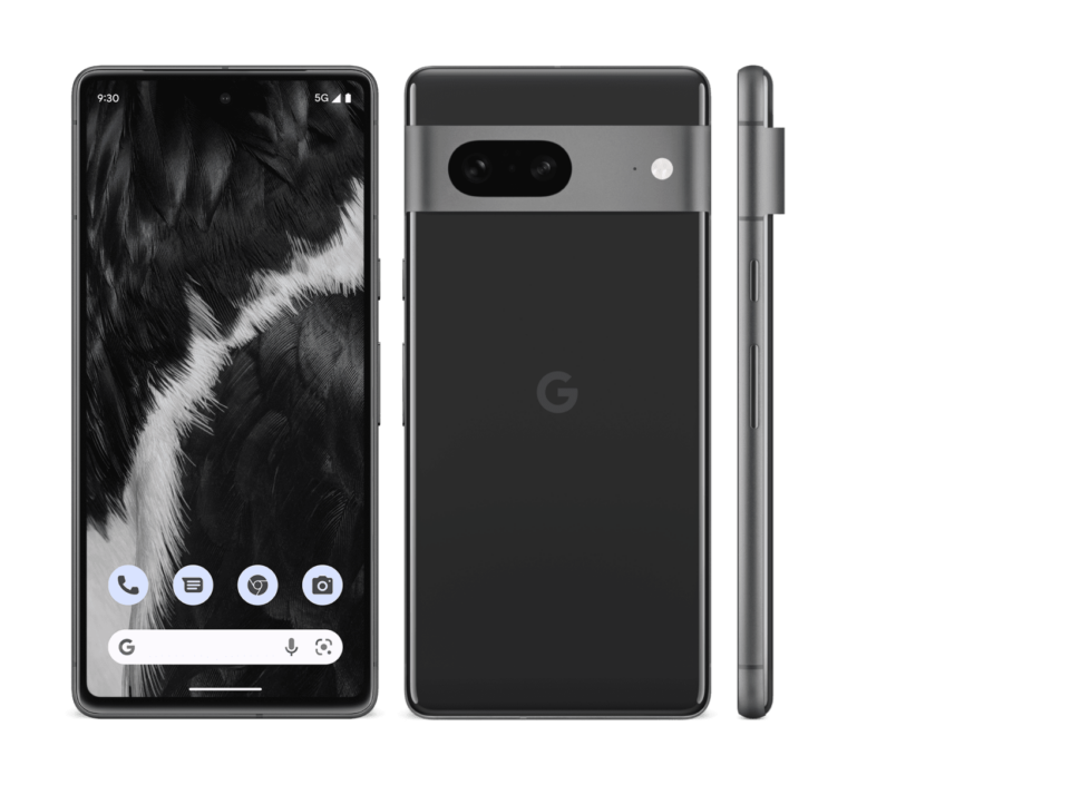 Google Pixel 7 Titelbild Obsidian