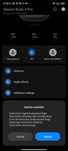 Xiaomi Buds 4 Pro Test App 6