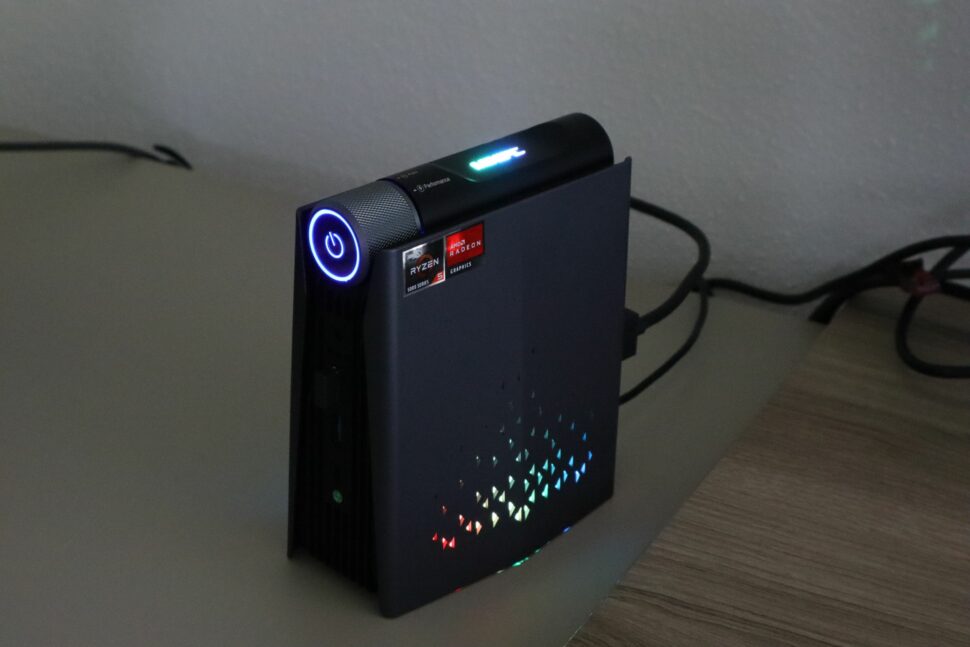 LED Beleuchtung ARM5 Mini PC Test 2