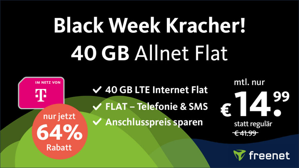 Black Friday Deal kracher Telekom Freenet