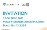 Bluetti ISPO Messe Booth Number Artikel