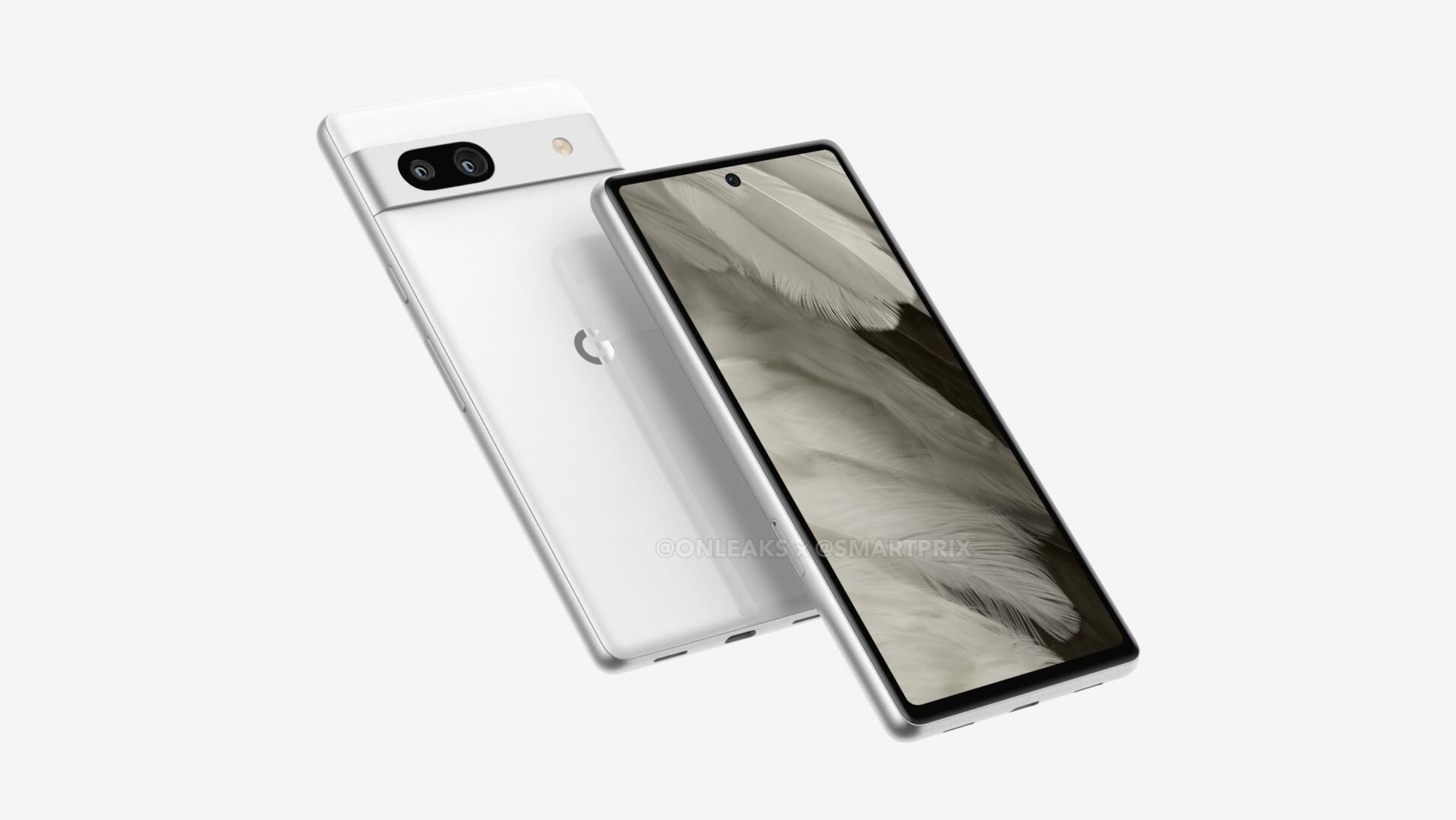 Google Pixel 7a - neue Renderbilder sollen das Smartphone zeigen
