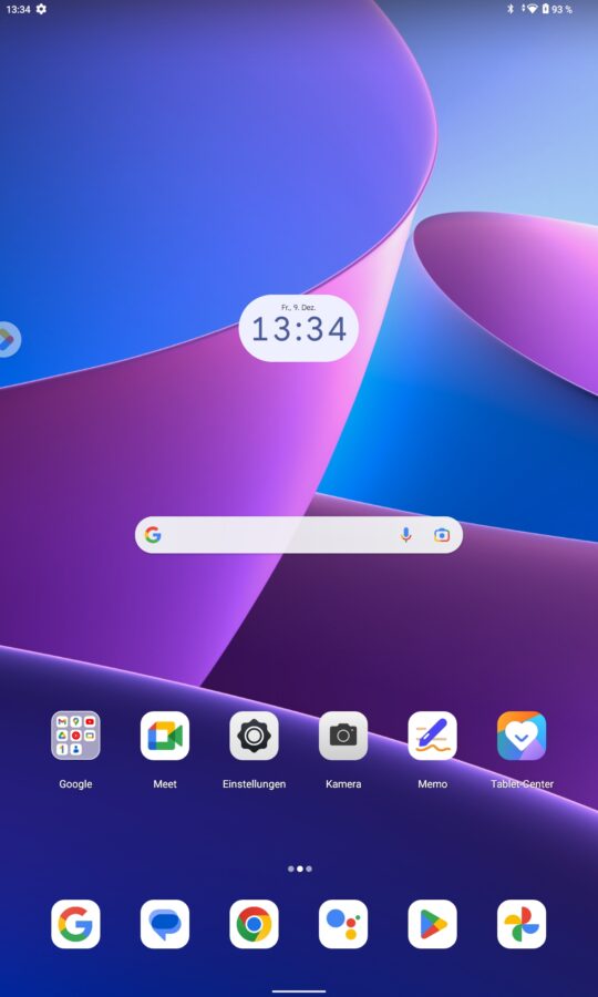Lenovo Tab M10 Plus Gen 3 Android 12 ZUI 1