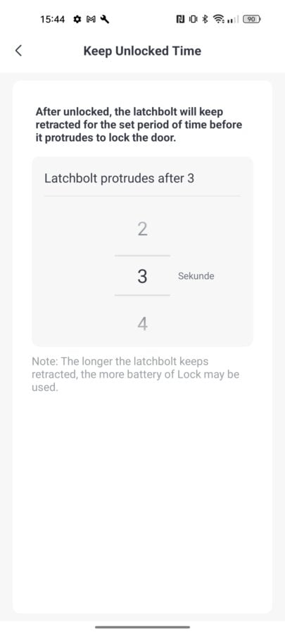 SwitchBot Lock App einrichten 8