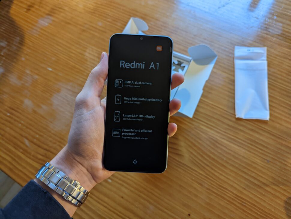Xiaomi Redmi A1 Unboxing 9