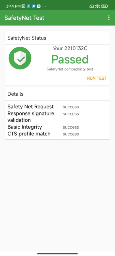 Xiaomi 13 Pro safetynet passed