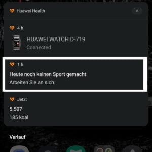 Huawei Watch D Test Screenshots App Notifications