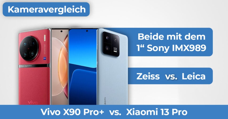 Xiaomi Mi 13 Pro vs Vivo X90 Pro Plus Kameravergleich Banner