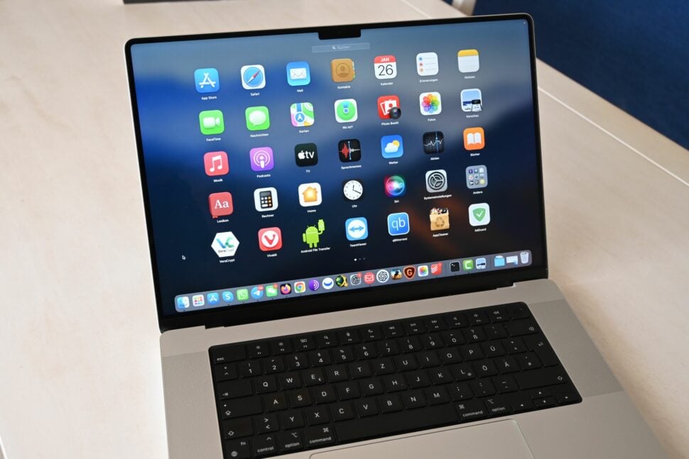 Macbook pro 2021 16 inch test display
