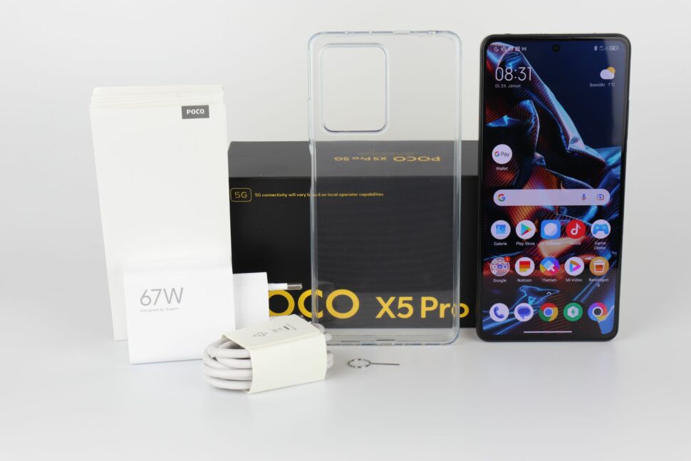 Poco X5 Pro 5G Lieferumfang
