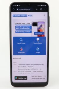 Samsung Galaxy A13 Test Produktfotos Display 2