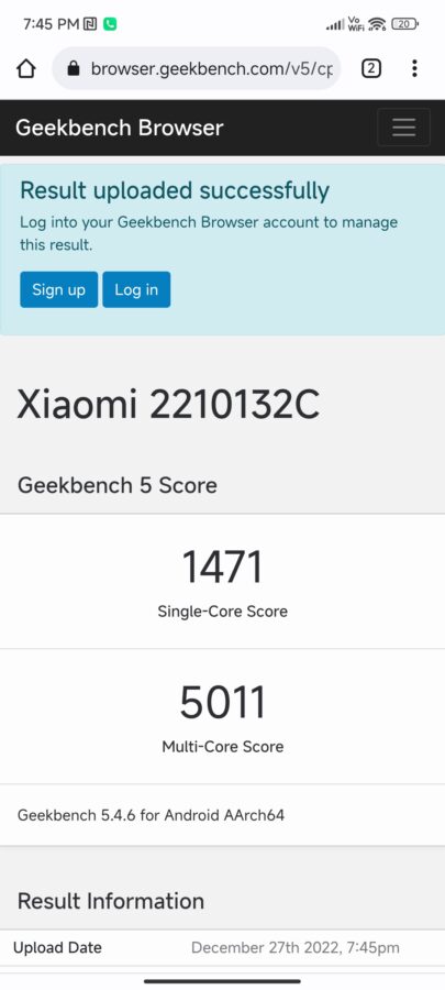 Xiaomi 13 Pro benchmarks Test 1