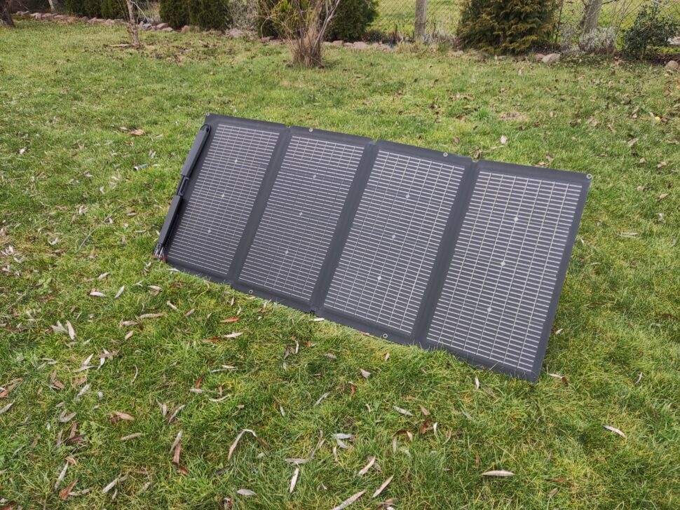 EcoFlow Solarmodul 220W Aufbau 1