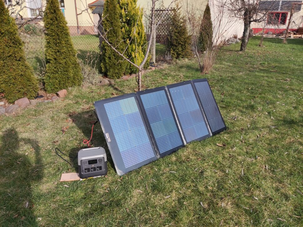 EcoFlow Solarmodul 220W Rueckseite 1