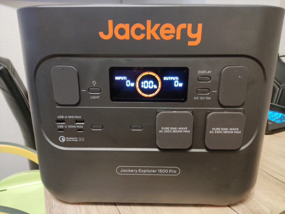 Jackery Explorer 1500 Pro Anschluesse