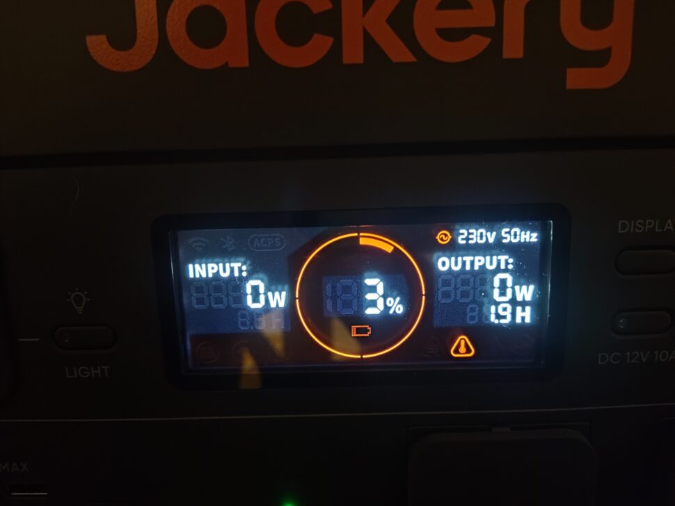 Jackery Explorer 1500 Pro keine LAdung