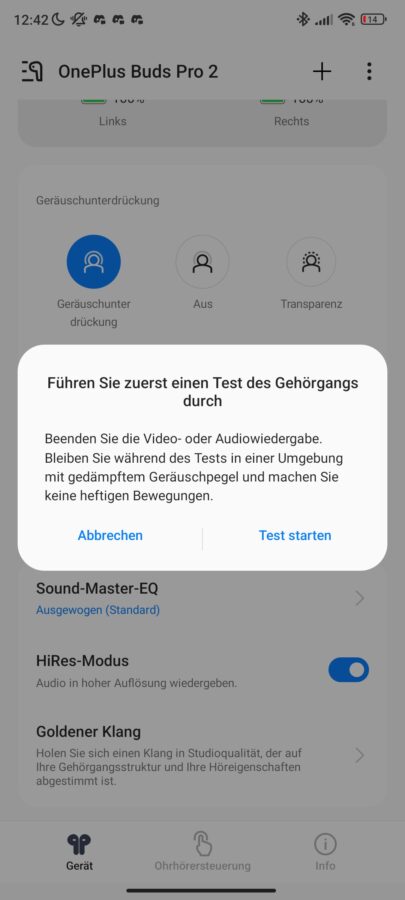 OnePlus Buds Pro 2 Test App 17