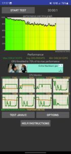 Samsung S23 Ultra Test Screenshot CPU Throtteling