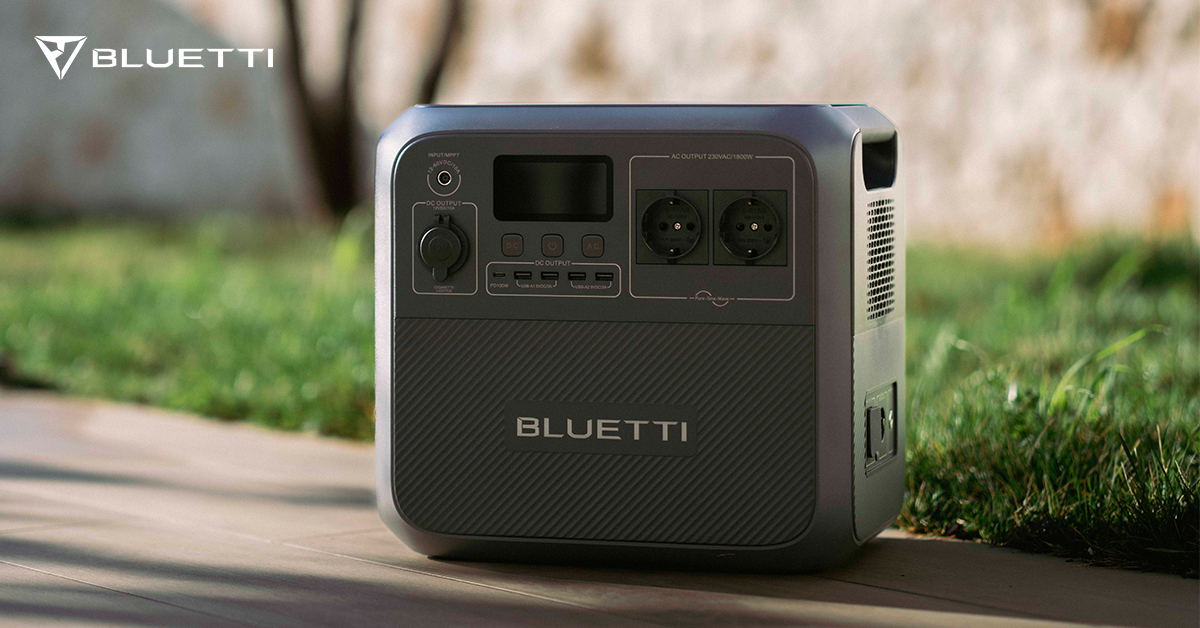 BLUETTI AC180 mobile power station — Niuxtech
