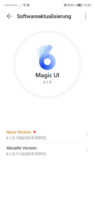 Honor Magic UI 6.1 Test 3