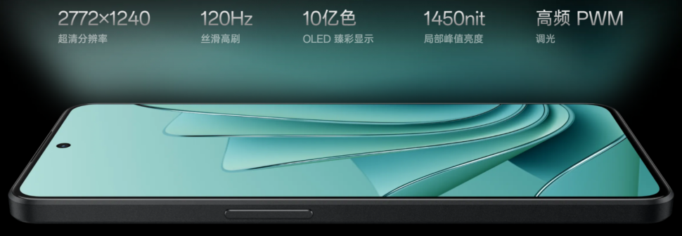 OnePlus Ace 2V vorgestellt Display