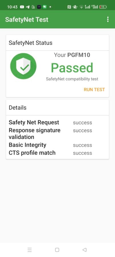 Oppo find x6 test safetynet