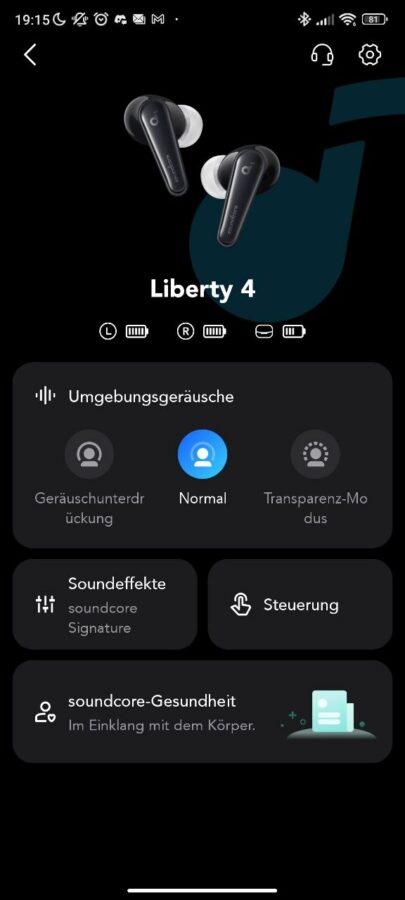 Soundcore Liberty 4 Test App 17
