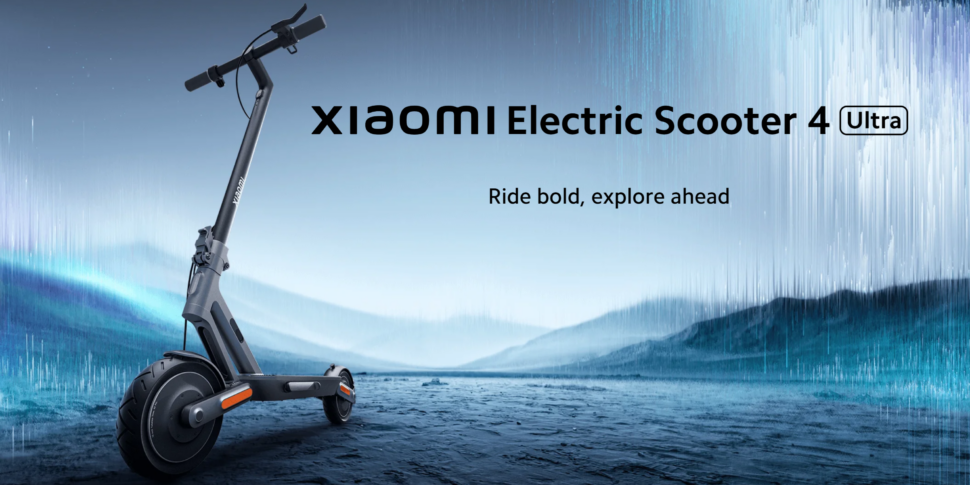 Xiaomi E Scooter 4 Ultra vorgestellt HEad