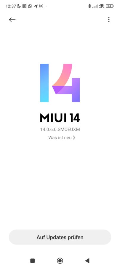 MIUI 14 Android 12 Redmi Note 12 Pro 5G 4