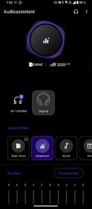 ASUS ROG Phone 7 Ultimate Test Screenshot AudioWizard