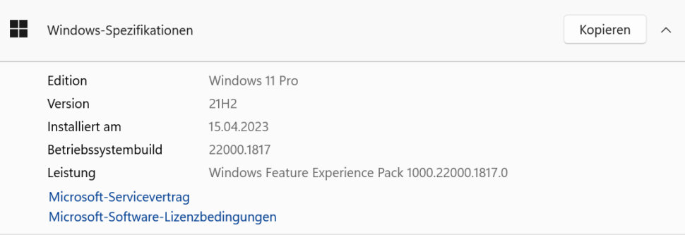 Windows 11 Pro Update Test