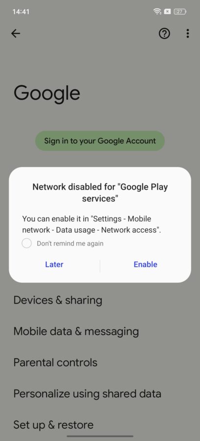 Oppo Find X6 Pro Google Movile Services aktivieren 5