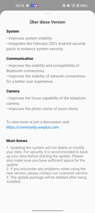 OnePlus 11 Test Apps 1